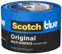 ScotchBlue 2090-72NC Original Multi-Surface Painter's Tape, 60 yd L, 2.83 in