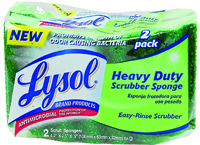 Quickie Lysol 57507-2CAN Scrub Sponge