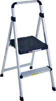 Cosco 11628ABK4 Folding Step Stool, 225 lb Weight Capacity, Steel