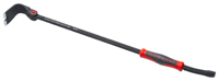 Crescent CODE RED DB30X Pry Bar, Flat End, Nail Slot Tip, Comfort-Grip