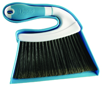 Quickie 446-3/48 Mini Sweep and Dustpan, 8 in L, Plastic
