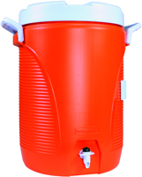 Rubbermaid 1840999 Water Cooler, 5 gal, Orange