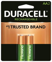 Duracell 66153 Rechargeable Battery, AA, Nickel-Metal Hydride
