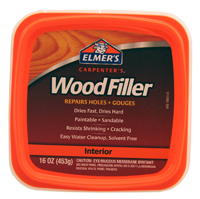 Elmers E849D8 Paintable Wood Filler, 1 pt