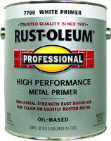 RUST-OLEUM PROFESSIONAL 7780402 Professional Clean Metal Primer, Flat,