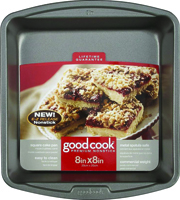 Goodcook 04017 Cake Pan, Square, Steel