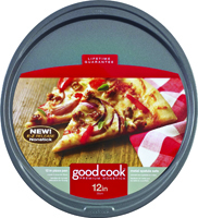 Goodcook 04036 Pizza Pan, Oval, Steel