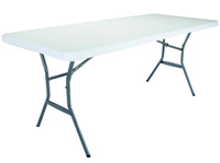 Lifetime Products 2924 Light Commercial, Rectangular Folding Table,