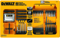 DeWALT DW2587 Combination, Professional Drill and Driver Bit Set, Steel,