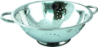 Euro-Ware 3105 Colander, 5 qt Capacity, Stainless Steel