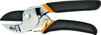 FISKARS 9110 Pruner, 5/8 in Cutting, 8-1/2 in OAL, Steel Blade