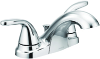 Moen Adler 84603 Bathroom Faucet, 2-Faucet Handle, 2-9/16 in H Spout, Metal,