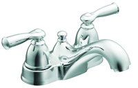 Moen Banbury WS84912 Bathroom Faucet, 2-Faucet Handle, 2-3/8 in H Spout,