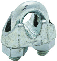 National Hardware 3230BC Series N248-294 Wire Cable Clamp, 1 in L, 1/4 in