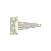 National Hardware N129-072 T-Hinge, 70 lb Weight Capacity, Screw Mounting,