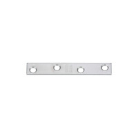 National Hardware N348-375 Mending Brace, 4 in L, Stainless Steel