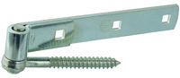 National Hardware N130-054 Screw Hook/Strap Hinge, 100 lb Weight Capacity,