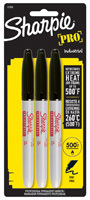 Sharpie 13763PP Industrial Permanent Marker, Fine Black Lead/Tip