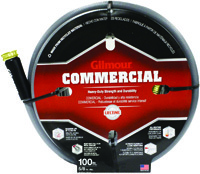 Gilmour 29-58100 Garden Hose, 100 ft L, Rubber/Vinyl