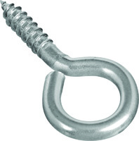 National Hardware 2016BC Series N220-475 Screw Eye, 0.16 in Dia Inside Eye,