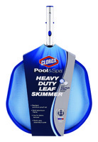 Clorox Pool & Spa 94200CLX Heavy-Duty Leaf Skimmer, Aluminum Frame