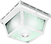 Heath Zenith HZ-4305-WH Motion Activated Decorative Light, 120 V,