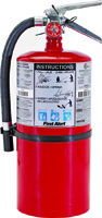 FIRST ALERT PRO10 Rechargeable Fire Extinguisher, Monoammonium Phosphate