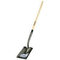 Vulcan Shovel, 48 In Wood Long Handle, Lacquered Ash And Tumble