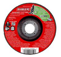 Diablo DBD040125701C Cut-Off Wheel, Aluminum Oxide, 4 in Dia