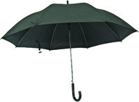 Diamondback Deluxe Rain Umbrella, 27 In Dia, Nylon, Black