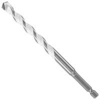 Bosch MP12 Jobber Bit Drill Bit, Twist Flute, 4 in L Flute, Hex Shank, 2 in