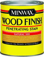 Minwax Wood Finish 220904444 Wood Stain, Natural, 0.5 pt Can