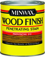 Minwax Wood Finish 22110 Wood Stain, Satin, Provincial, 0.5 pt Can