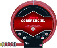 Gilmour 25-34075 Garden Hose, 75 ft L, Rubber/Vinyl