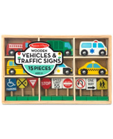 WOODEN VEHICLES & TRAFFIC SIGNS