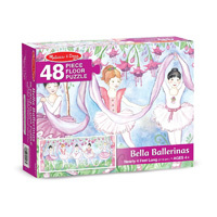 MD BELLA BALLERINA FLOOR PUZZLE