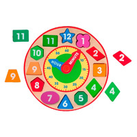 SHAPE SORTING CLOCK