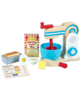 WOODEN MAKE A CAKE MIXER SET