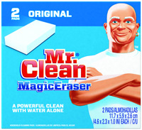 MR CLEAN  Magic Eraser, 4.6 in L, 1 in Thick