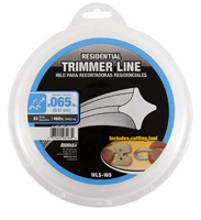 ARNOLD WLS-165 Trimmer Line, 0.065 in Dia, Nylon