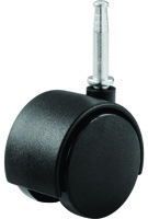 Shepherd Hardware 9418 Swivel Caster, 75 lb Weight Capacity, 2 in Dia Wheel