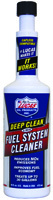 Lucas Oil Deep Clean 10512 Fuel System Cleaner Straw, 16 oz Bottle