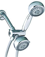 Waterpik TRS-523/553T Handheld Shower Head, 5-Spray Function, 60 in L Hose,