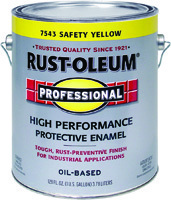 RUST-OLEUM PROFESSIONAL 7543402 High Performance Protective Enamel, Yellow,