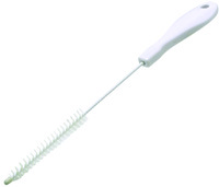 Quickie 112 Spout Brush, 2-3/4 in L, Nylon Fiber Bristle, Plastic Handle