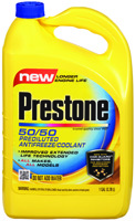 Prestone AF2100 Coolant Yellow, 1 gal Bottle