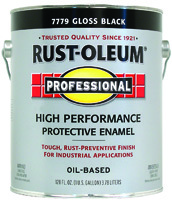 RUST-OLEUM PROFESSIONAL 7779402 High Performance Protective Enamel, Black,