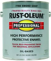 RUST-OLEUM PROFESSIONAL 7786402 High Performance Protective Enamel, Smoke
