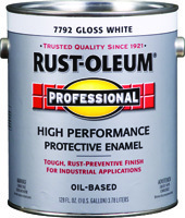 RUST-OLEUM PROFESSIONAL 7792402 High Performance Protective Enamel, White,