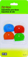 HY-KO KC134 Key Cap Set, Vinyl, Blue/Dark Green/Light Yellow/Red